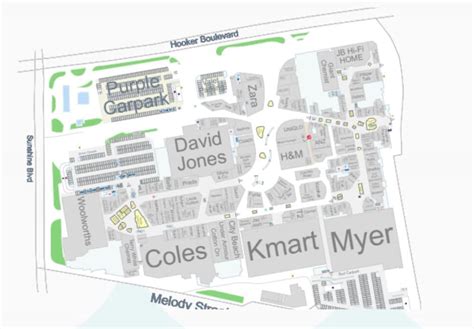 pacific fair shop map.